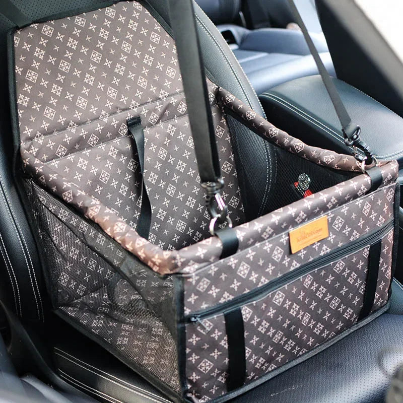 Waterproof Folding Dog Travel Bag – Pet Car Seat Organizer & Mat