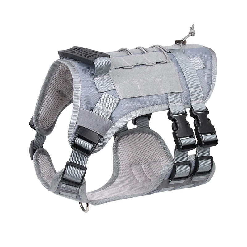 Heavy DutyTactical Leash Set Dog Harness for Large Dog