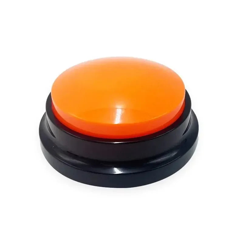 Recordable Dog Talking Button Toy – Interactive Voice Training Pet Toy